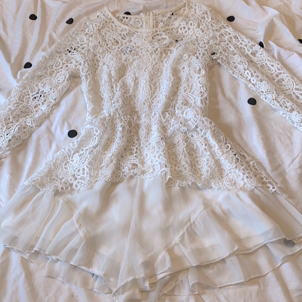 Crochet romper